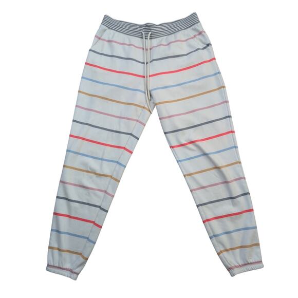 PJ Salvage Pajama Set Small Striped Lounge Sweatshirt Jogger Sleepwear Comfort - Picture 5 of 9